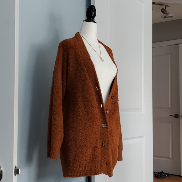 Brown cardigan - Picture 2 of 2